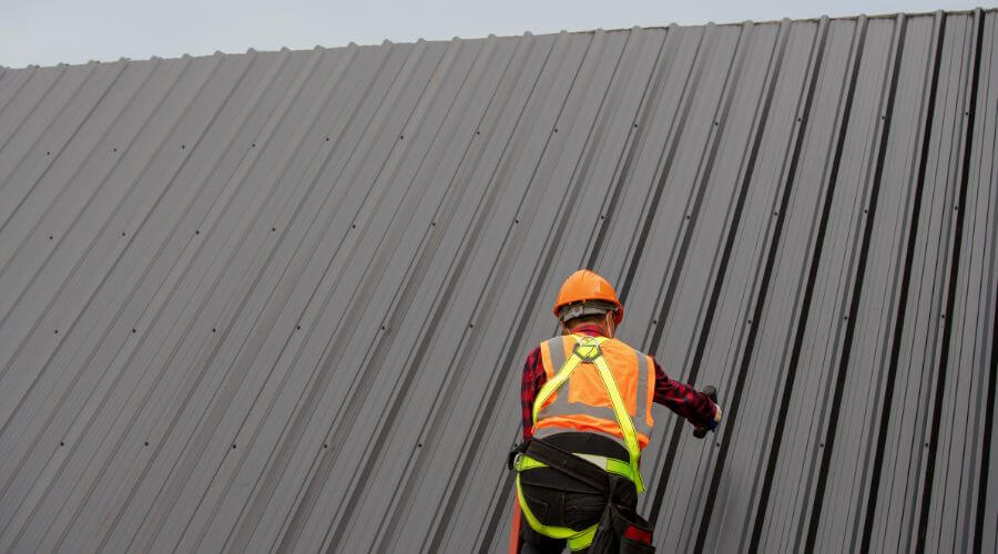 Professional metal roof installation services in Becker, MN